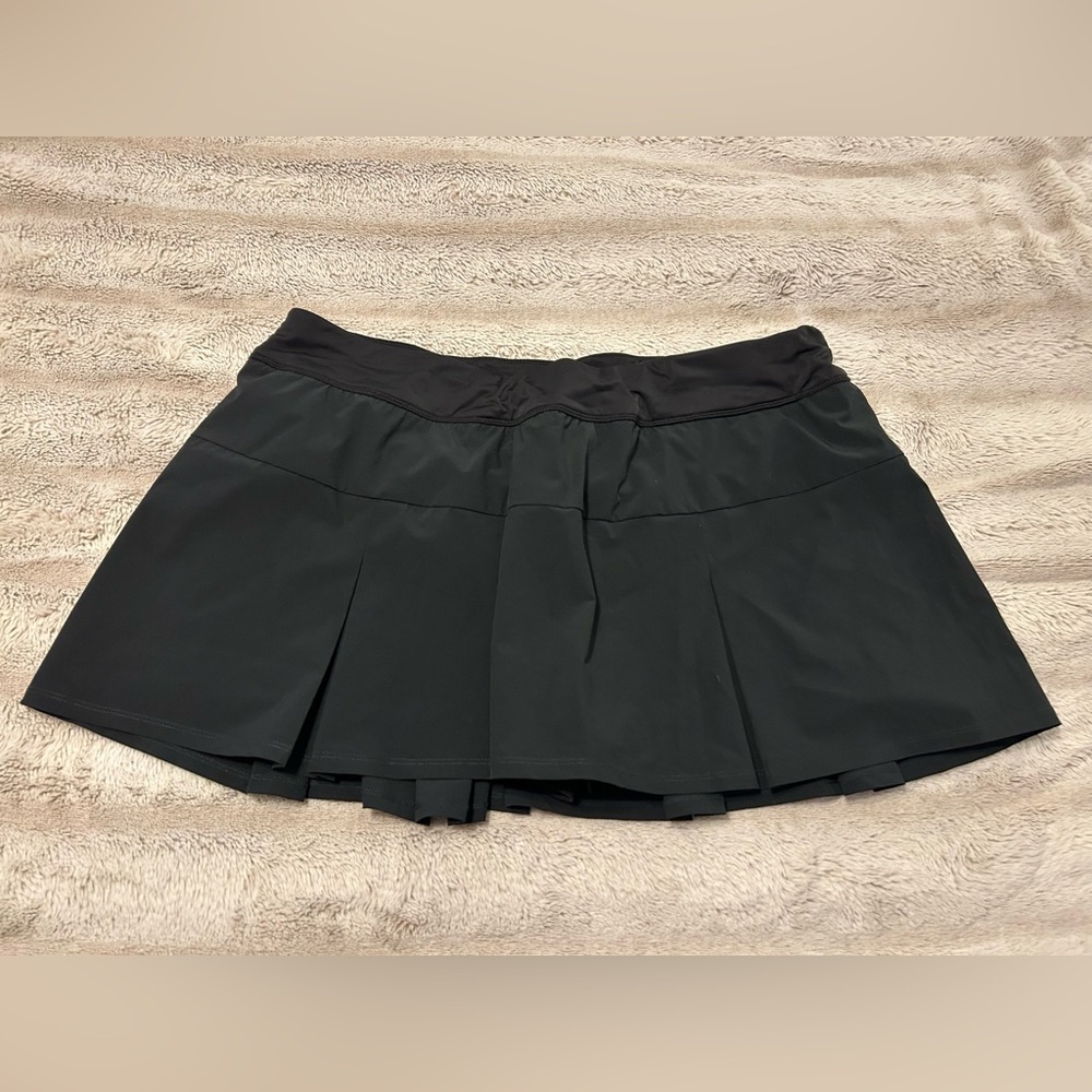 Lands' End Classic Black Skort